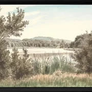 Hundesee auf Møen - 1845