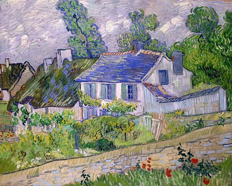 Huse i Auvers - 1890