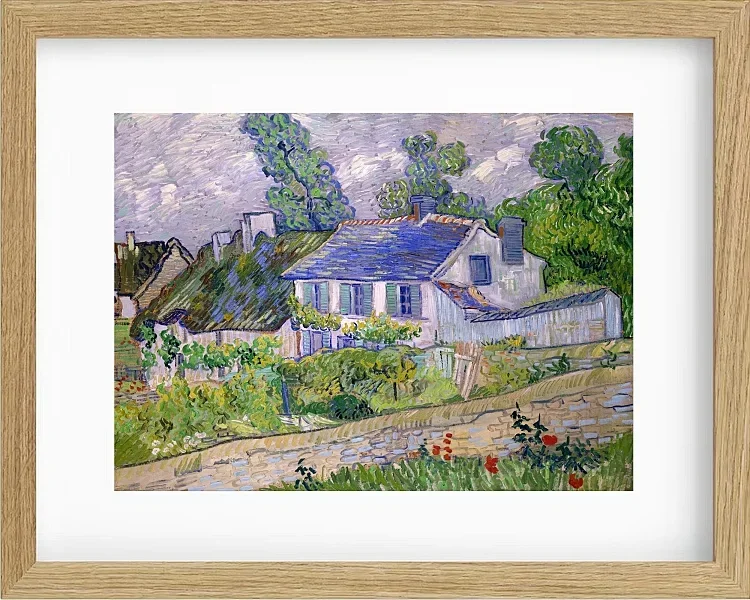 Huse i Auvers - 1890