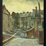 Häuser von hinten gesehen - 1885