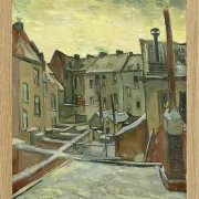 Häuser von hinten gesehen - 1885