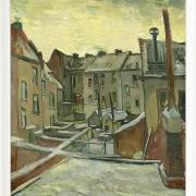 Häuser von hinten gesehen - 1885
