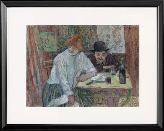 Im Café La Mie – 1891