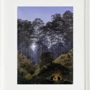 Im Wald im Mondlicht - 1823