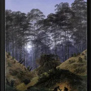 Im Wald im Mondlicht - 1823