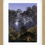 Im Wald im Mondlicht - 1823