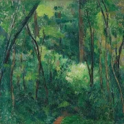 Interiør af en skov - 1880