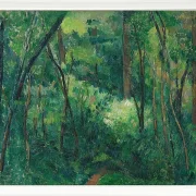 Interiør af en skov - 1880