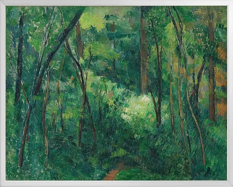 Interiør af en skov - 1880