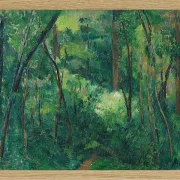 Interiør af en skov - 1880