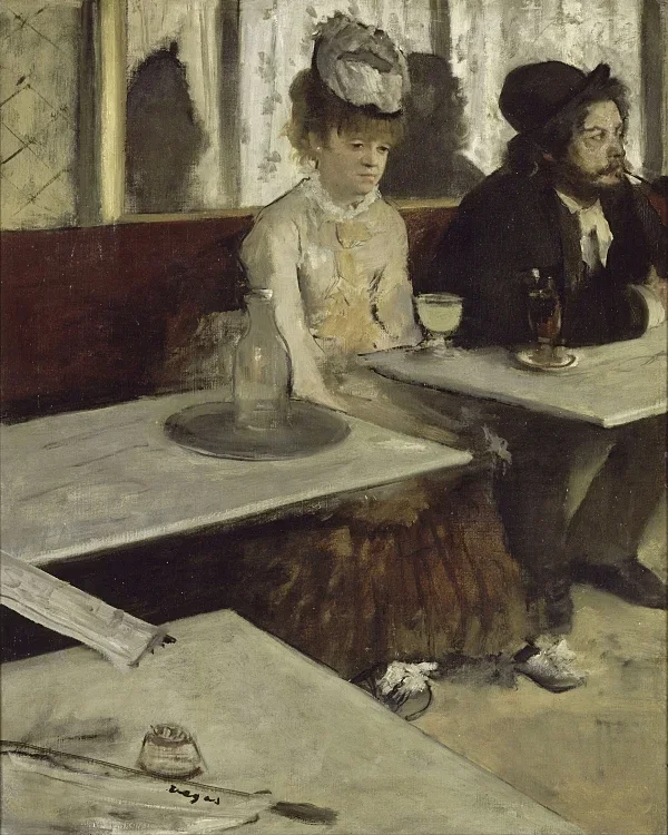 In einem Café – 1873