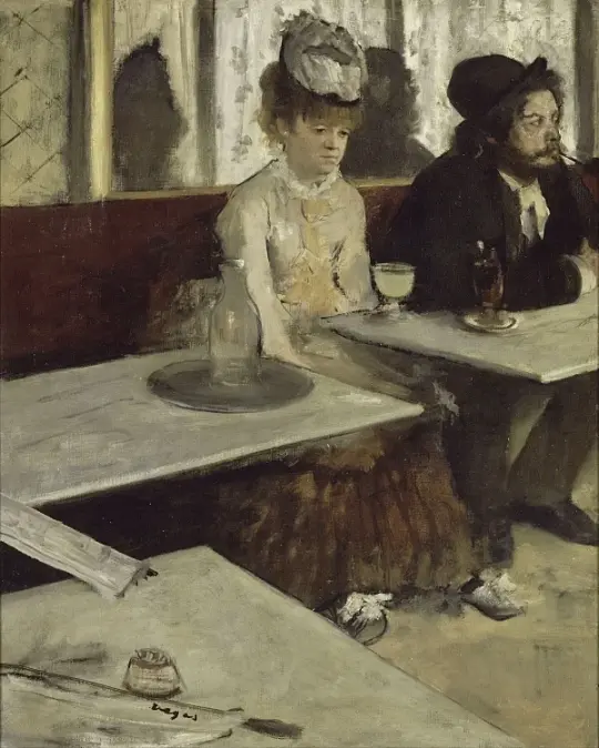 In einem Café – 1873