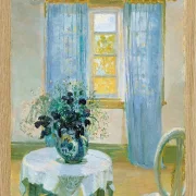 Innenraum mit Clematis - 1913