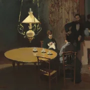 Interiør efter middag – 1869