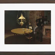 Interiør efter middag – 1869