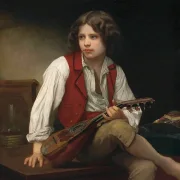 Italienisch auf der Mandoline - 1870