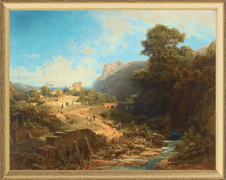Italienische Landschaft - 1859