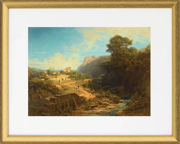 Italienische Landschaft - 1859
