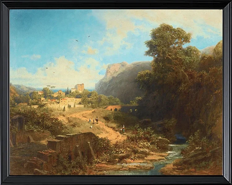 Italienische Landschaft - 1859