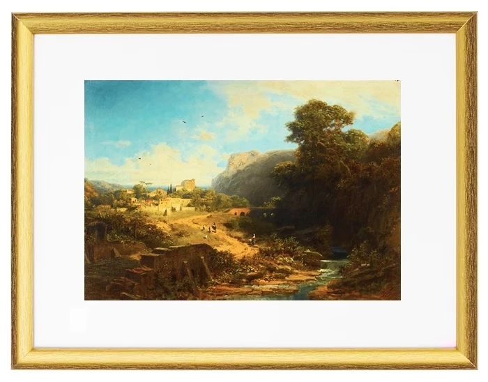 Italian Landscape - 1859