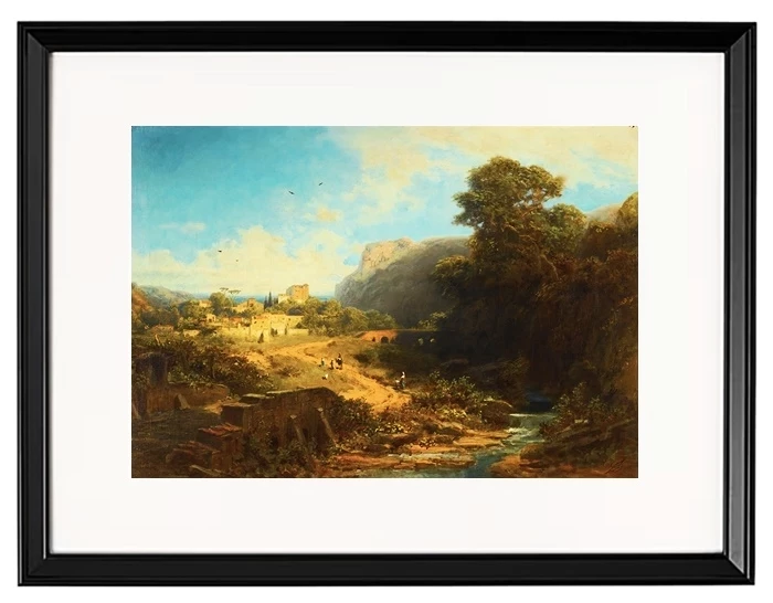 Italian Landscape - 1859