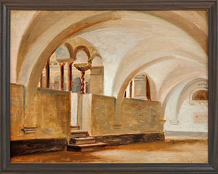 Italienischer Innenhof – 1833