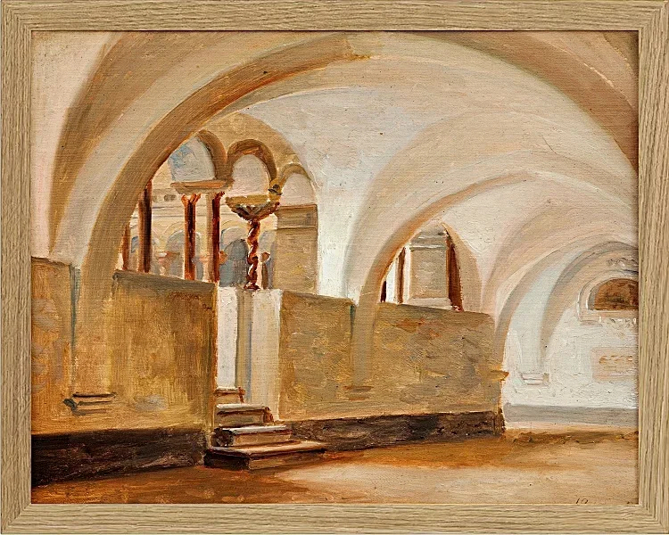 Italienischer Innenhof – 1833