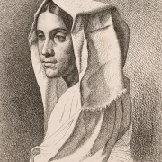 Italienisches Bauernmädchen - 1850