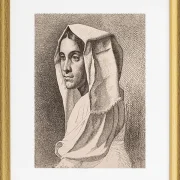 Italienisches Bauernmädchen - 1850