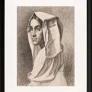 Italienisches Bauernmädchen - 1850