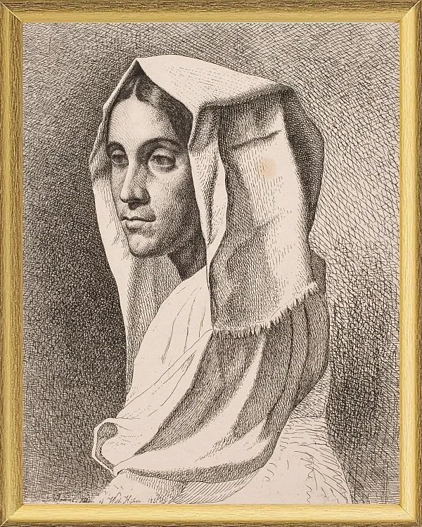 Italienisches Bauernmädchen - 1850