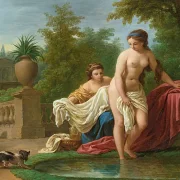 Jacques-Louis David | David og Bathsheba - 1770 | Indrammet kunsttryk | Klassicisme | formida