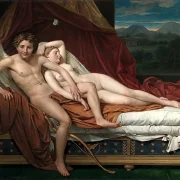 Jacques-Louis David | Amor und Psyche – 1817 | Gerahmter Kunstdruck | Klassizismus | formida