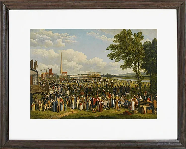 Jahrmarktszene - 1822