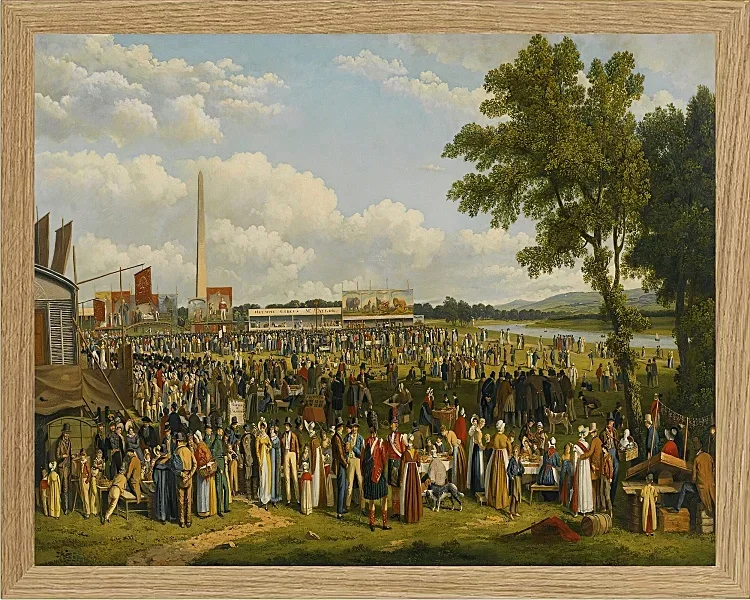 Jahrmarktszene - 1822