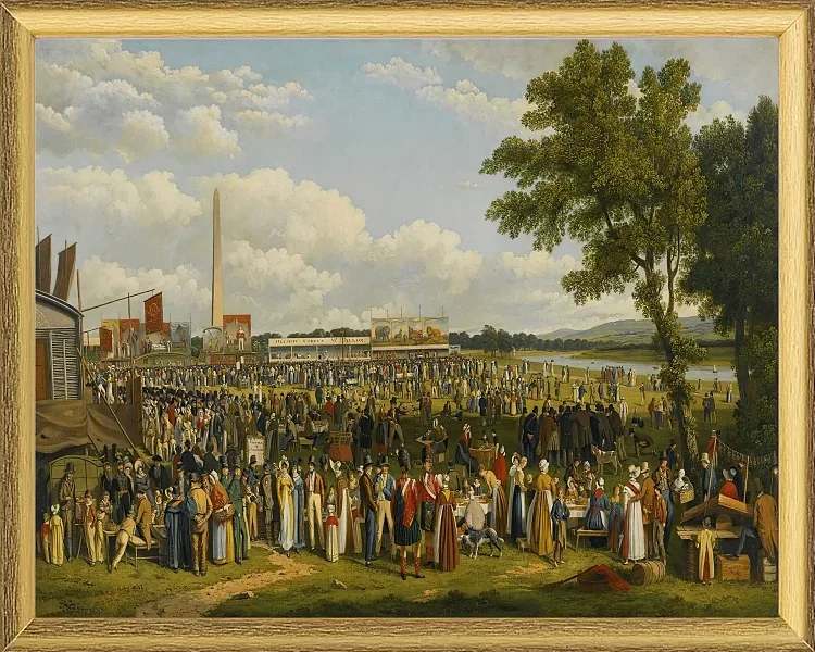 Jahrmarktszene - 1822