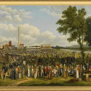 Jahrmarktszene - 1822