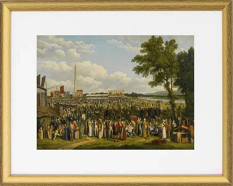 Jahrmarktszene - 1822