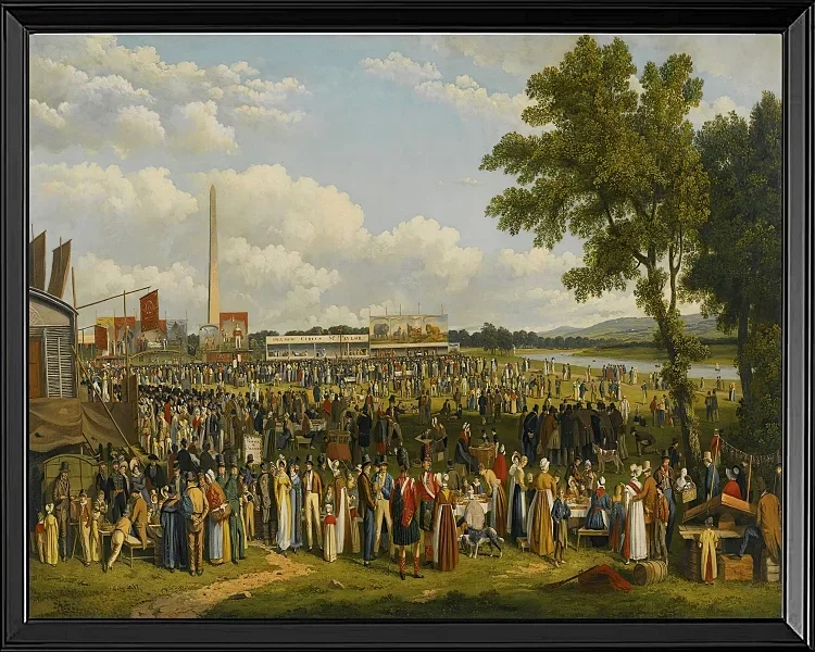 Jahrmarktszene - 1822