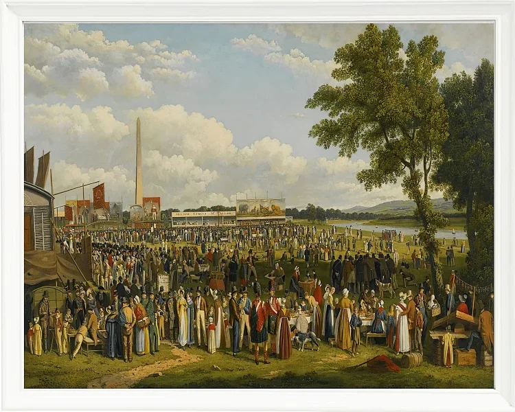 Jahrmarktszene - 1822