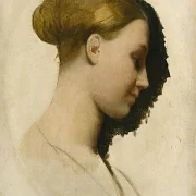 Jean Auguste Dominique Ingres | Madame Edmond - 1831 | Indrammet kunsttryk | Klassicisme | formida