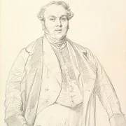 Jean Auguste Dominique Ingres | Armand Bertin - 1842 | Indrammet kunsttryk | Klassicisme | formida