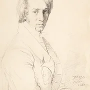 Jean Auguste Dominique Ingres | Ursin Jules Vatinelle - 1820 | Indrammet kunsttryk | Klassicisme | formida