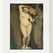 Jean-Auguste Dominique Ingres – Der Frühling  1856 | Giclée Kunstdruck gerahmt