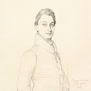 Jean Auguste Dominique Ingres | Advokaten Paul Grand - 1834 | Indrammet kunsttryk | Klassicisme | formida
