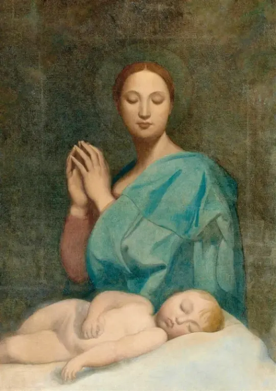 Jean Auguste Dominique Ingres | Ursin Jules Vatinelle - 1820 | Indrammet kunsttryk | Klassicisme | formida