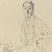 Jean-Auguste Dominique Ingres | Dr. Louis Martinet - 1826 | Gerahmter Kunstdruck | Klassizismus | formida