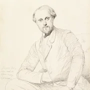 Jean Auguste Dominique Ingres | Henri Lehmann - 1850 | Indrammet kunsttryk | Klassicisme | formida