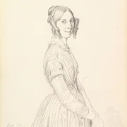 Jean-Auguste Dominique Ingres | Madame Armand Bertin - 1843 | Gerahmter Kunstdruck | Klassizismus | formida