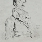 Jean Auguste Dominique Ingres | Frederic Sylvester Douglas - 1815 | Indrammet kunsttryk | Klassicisme | formida